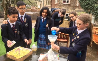 Year 7’s Exploding Volcanoes