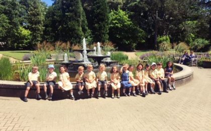 Buttercup Class visit the Botanic Gardens